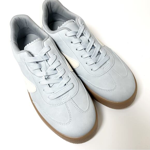 Dolce Vita Russo Platform Sneakers Blue White Tan Shoes Size 7.5 Women's NEW - Picture 4 of 13